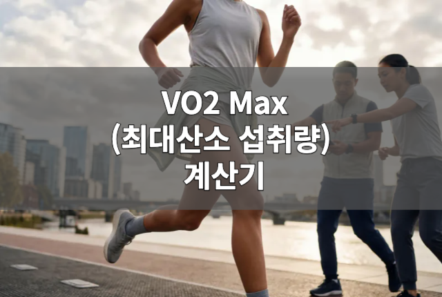 VO2MAX 쿠퍼테스트